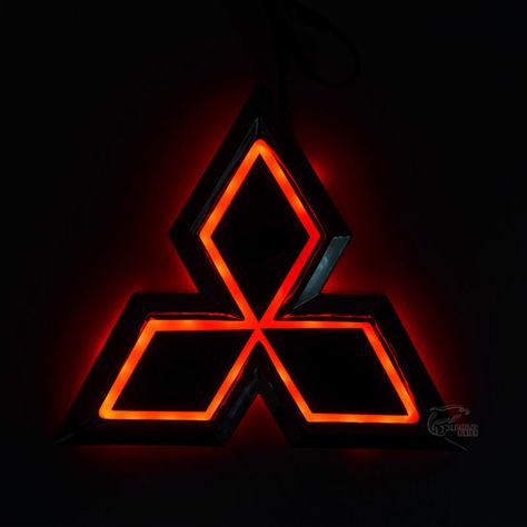 5D Super Bright LED Mitsubishi Emblem Light |CarLEDLogo Energy And Environment, Logo Design Love, Logo Wallpaper Hd, Mitsubishi Cars, Led Logo, Interior Led Lights, Pajero Sport, Mitsubishi Evo, Car Badges