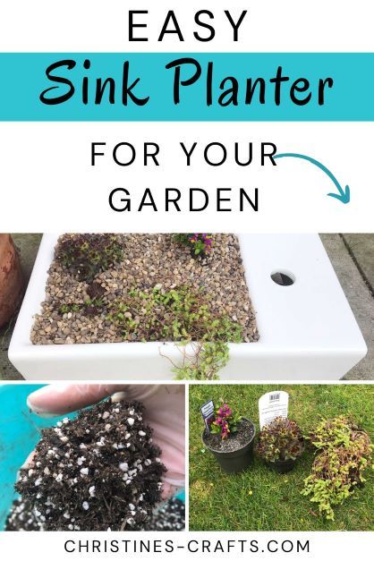 planted up old sink Old Sink, Belfast Sink, Herbal Plants, Copper Diy, Gardening Inspiration, Gardening Hacks, Best Plants, Tips For Success, Garden Planter