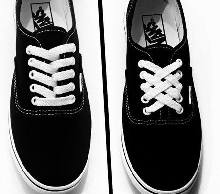 Zipper-Lace-Vans How To Lace Vans, Lacing Techniques, Ways To Tie Shoelaces, Shoe Lacing Techniques, Ways To Lace Shoes, How To Tie Shoes, Lace Diy, Shoe Lace Tying Techniques, Tie Shoelaces