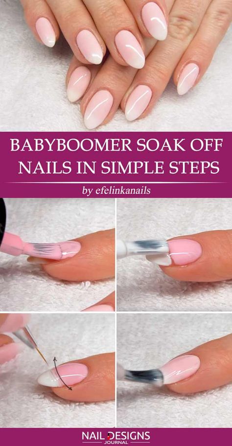 Brush Picture, Ombre Nail Diy, Ombre Nails Tutorial, How To Do Ombre, Ombre Gel Nails, Unghie Sfumate, Nails Ombre, Diy Ombre, Nail Designs Tutorial