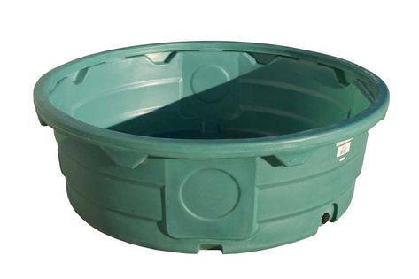 Ace / DenHartog 320 Gallon Round Stock Tank ARM-10138 | Tank Depot Plastic Stock Tanks, Round Stock Tank, Dog Backyard, Water Trough, Water Tanks, Stock Tank, Storage Tanks, Septic Tank, Water Tank