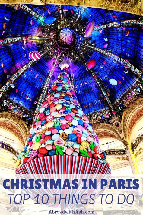 Christmas in Paris - Top 10 Things to do in Paris over Christmas. If you’re thinking of visiting the city of lights during the Christmas season save this list of best things to do in Paris over the holidays to make sure your trip is a festive success! #paris #christmasinparis #parischristmas #parisduringtheholidays #whattodoinparis #parisitinerary #parisguide #travelblog #travelblogger #christmasineurope #europechristmas #bestthingstodoinparis #topthingstodoinparis Paris At Christmas, Paris Christmas Market, Paris In December, London In December, Christmas Destinations, Things To Do In Paris, Christmas In Europe, Paris Itinerary, Paris Travel Tips