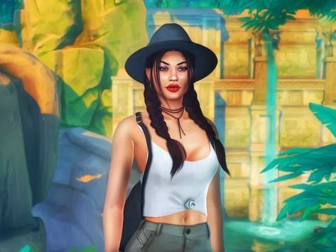 Sims 4 Jungle Adventure Cc Clothes, Sims 4 Jungle Adventure Cc, Sims 4 Jungle Cc, Sims 4 Jungle Adventure, Jungle Adventure, Adventure Outfit, The Sims 4, Sims Cc, Globe Trotter