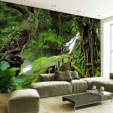 5d Wallpaper For Living Room, Room Wallpaper 3d, 5d Wallpaper, Room Nature, Wall Painting Living Room, Wallpaper For Living Room, Cheap Wallpaper, Rock Photography, Wallpaper For Wall