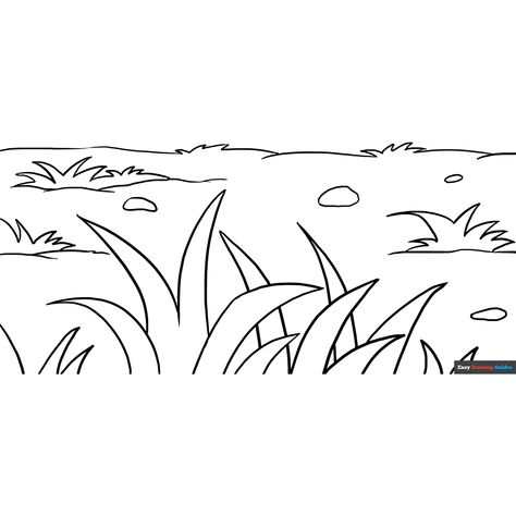 Free Grass Coloring Page for Kids Grass Background Drawing, Grass Drawing Easy, Grass Coloring, Landscape Coloring Pages, Cartoon Grass, Grass Clipart, Grass Drawing, Forest Coloring Pages, Easy Drawing Guides