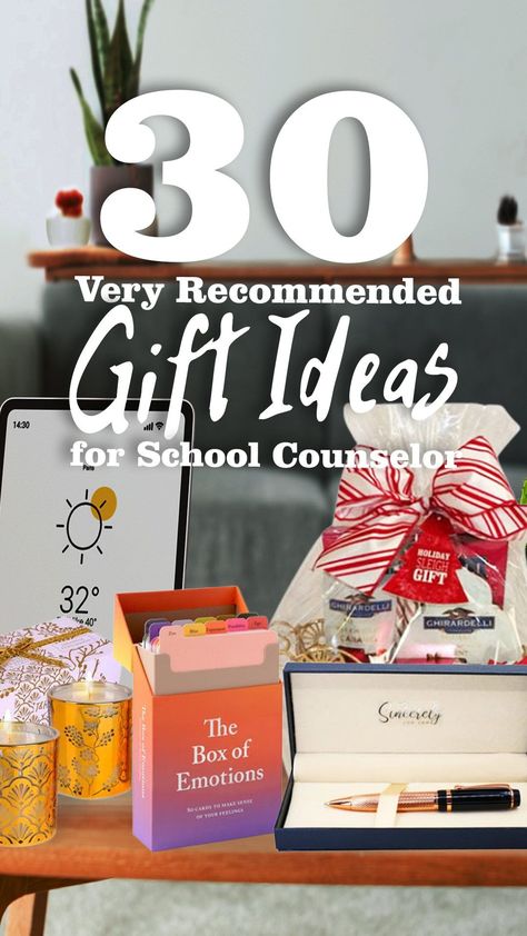 A school counselor plays a big role in school. They carry a big responsibility. So, to treasure their hardship by giving great gifts for school counselors such a noble thing you can do as a parent. #christmasideas #giftideas #thebest gift #christmasgiftideas #usefulgifts #christmasgift #gifts #giftsforchristmas #coolgifts Gift Ideas For School Counselors, School Counselor Appreciation Week Gifts, Counselor Gifts Appreciation, Guidance Counselor Appreciation Week Gift Ideas, School Counselors Week Gifts, Gifts For School Counselors, Counselors Week Gift Ideas, School Counselor Week Gift Ideas, Counselors Week Appreciation Cute Ideas