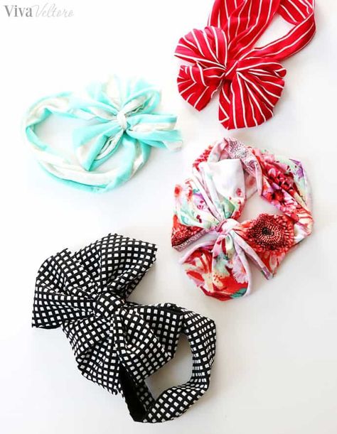 No Sew Baby, Diy Baby Bows Headbands, Baby Headband Tutorial, Make Baby Headbands, Diy Baby Bows, Headband Diy, Sew Baby, Diy Baby Headbands, Headband Tutorial