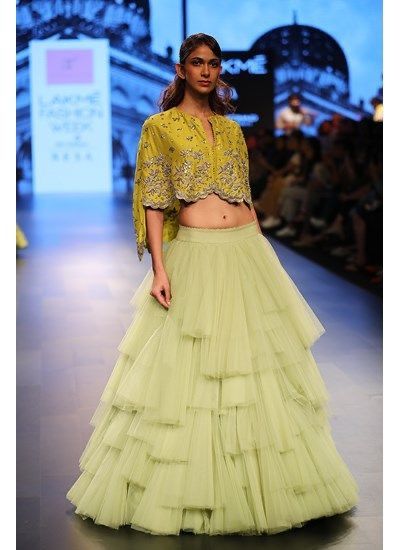 Anushree Reddy Lehenga, Choli Dress, Anushree Reddy, Ikat Dress, Indian Lehenga, Indian Gowns, Skirt And Top, Bridal Lehenga Choli, Lakme Fashion Week