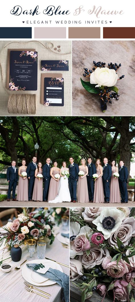 Mauve Wedding, Wedding Color Trends, Winter Wedding Colors, Wedding Color Inspiration, Have Inspiration, Winter Wonderland Wedding, Wedding Theme Colors, Fall Wedding Colors, Wonderland Wedding