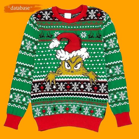 Grinch Ugly Christmas Sweater, Gifts 2023, Merry Christmas Santa, Halloween Shirts, Best Christmas, Best Christmas Gifts, Funny Halloween, Christmas Santa, Ugly Sweater