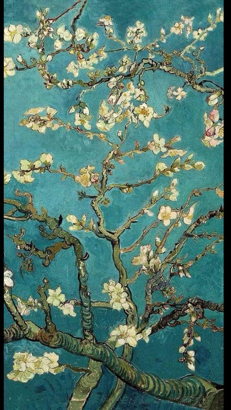 Almond Tree Van Gogh, Psychological Tips, Greek Paintings, Almond Tree, Oil Painting Tutorial, Fine Art Painting Oil, Easy Canvas Painting, Painting Subjects, Spring Painting