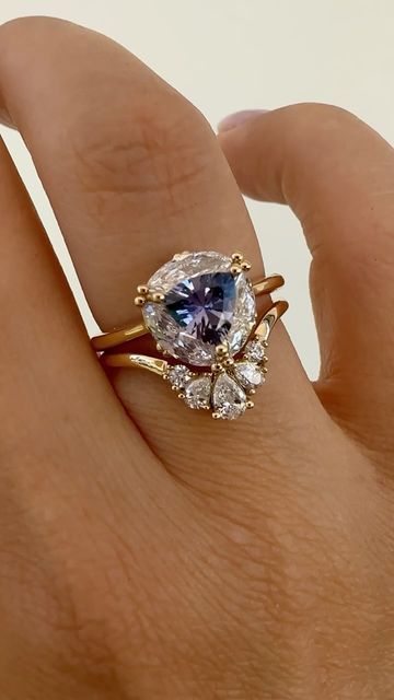 ARTËMER on Instagram: "Some of our favorite pairings with Marquise Diamond & Purple Trillion Sapphire Engagement Ring 💜" Sapphire Engagement Ring, Marquise Diamond, Sapphire Engagement, Dream Jewelry, Engagement Rings Sapphire, Engagement Ring, Sapphire, Engagement Rings, Purple