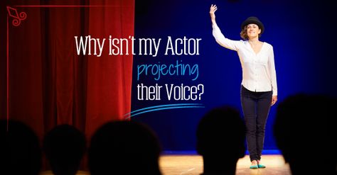 There are a number of reasons why your actor might not be projecting their voice. Here are five possible reasons for you to explore with your actor. Directing Theatre, Theatre Teacher, School Theater, Theatre Classroom, Theatre Ideas, Drama Activities, Teaching Theatre, Drama Education, Theatre Education