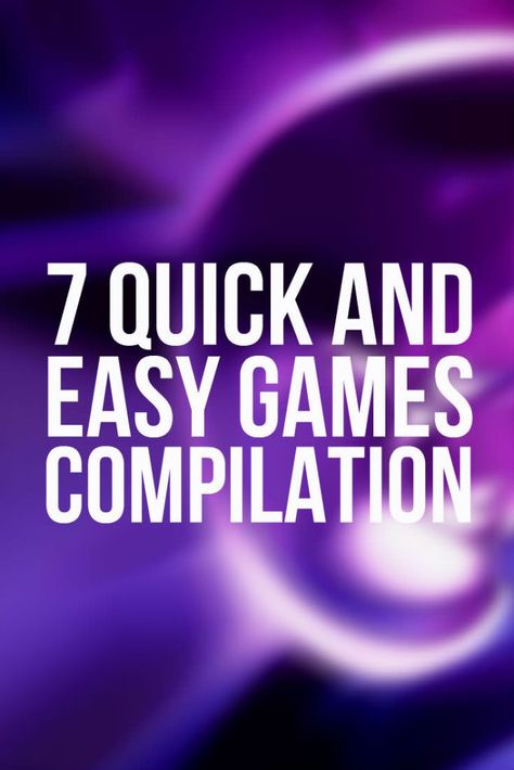 When you’re short on time, play some fun, quick and easy games! These beat sitting around waiting for something fun to do.  Get started now! Girls Camp Games, Large Group Games, Youth Lessons, Group Games For Kids, Summer Camp Games, Christian Camp, Youth Conference, Quick Games