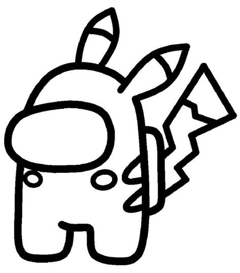 Kolorowanka do druku Pokemon Coloring Pages Free Printable, Gigantamax Pikachu, Fortnite Marshmello, Tsum Tsum Coloring Pages, Among Us Coloring, Kawaii Girl Drawings, Pikachu Coloring Page, Fly Drawing, Free Kids Coloring Pages