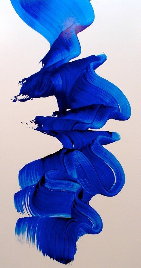 Cool Cobalt Blue — Jane West Plakat Design Inspiration, James Nares, Soyut Sanat Tabloları, Blue Painting, Blue Art, Pics Art, Blue Paint, Blue Abstract, Art Abstrait