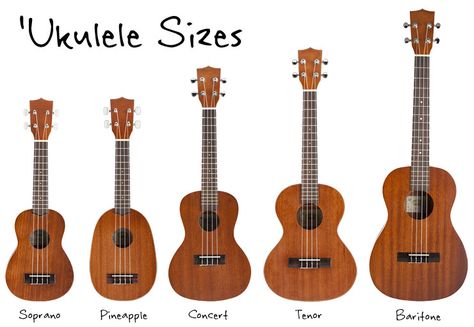 Ukulele Sizes, Cool Ukulele, Ukulele Art, Ukulele Chords Chart, Ukulele Chords Songs, Ukulele Music, Ukulele Lesson, Ukulele Tabs, Tenor Ukulele