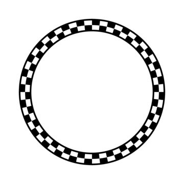 checkered circular border,chequered vector,checkerboard circle,checkered,checker,circle,circular,round,frame,border,vector,illustration,isolated,art,clipart,transparent,background,flag,checkerboard,chequered,design,shape,black,white,pattern,decorative,square,geometric,decoration,abstract,check,graphic,vintage,sign,texture,template,cool,ornament,ring,mosaic,line,board,message,symbol,stylish,chequerboard,diagram,tile,repeated,chequer,checked,spiral,striped Border Circle, Texture Template, Black And White Circle, Circle Border, Plate Drawing, Circle Png, Geometric Decoration, Circle Borders, Border Vector