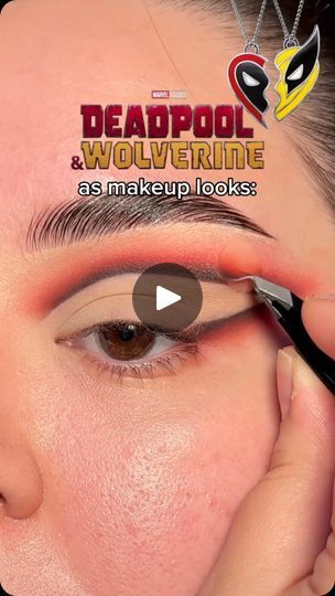 Deadpool And Wolverine Makeup, Wolverine Makeup, Marvel Makeup, Deadpool And Wolverine, Deadpool Wolverine, Beauty Ideas, Marvel Studios, Deadpool, Makeup Tutorial