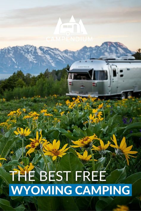 The Best Free Wyoming Camping Camping Destinations United States, Wyoming Camping, Travel Wyoming, Laramie Wyoming, Dispersed Camping, Be Adventurous, Wyoming Travel, Usa Roadtrip, National Park Camping