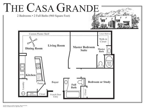 Small Adobe House, Casita Floor Plans, Small Casita, Adobe Casita, Adobe House Plans, Guest House Plans, Cottage Tiny House, Adobe Home, Cottage Floor Plans