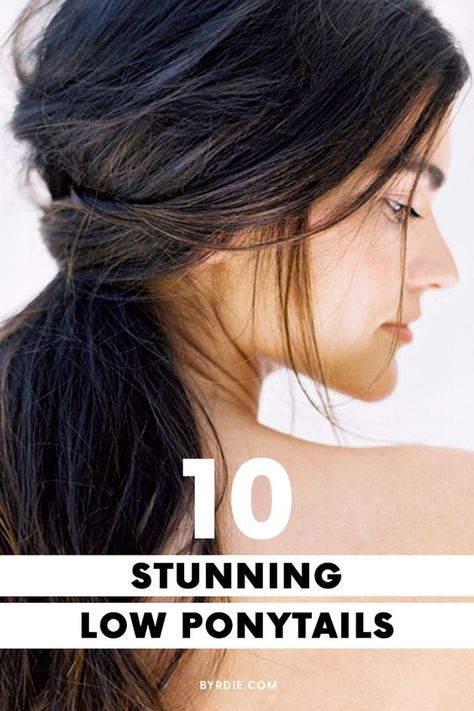 Looking for low-ponytail hairstyles? Click here for the trending ponytails on Pinterest. Beautiful Ponytail Hairstyles, Perfect High Ponytail, Low Pony Hairstyles, Beautiful Ponytail, Low Ponytails, Low Ponytail Hairstyles, Pony Hairstyles, High Ponytail Hairstyles, Simple Ponytails