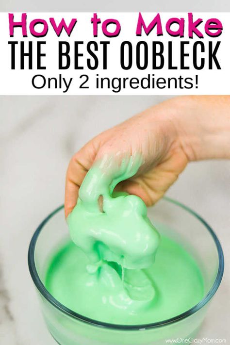 How To Make Floam, Vbs Stellar, Oobleck Recipe, How To Make Oobleck, Bartholomew And The Oobleck, How To Make Glue, Homemade Playdough Recipe, Experiments Kids, Homemade Bubbles