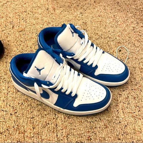 Jordan 1 Low Marina Blue Jordan 1 Low Marina Blue, Marina Blue, Jordan 1 Low, Jordan 1, The Social, Jordan, Fashion Home Decor, Fashion Home, Plus Fashion