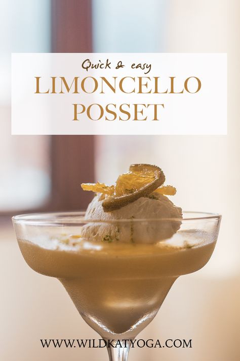 Lemon Cello Recipe Desserts, Posset Recipe Desserts, Limoncello Recipe Desserts, Lemoncello Recipes Desserts, Celtic Cooking, Homemade Puddings, Shooter Desserts, Lime Posset, Starters Recipes Dinner Party