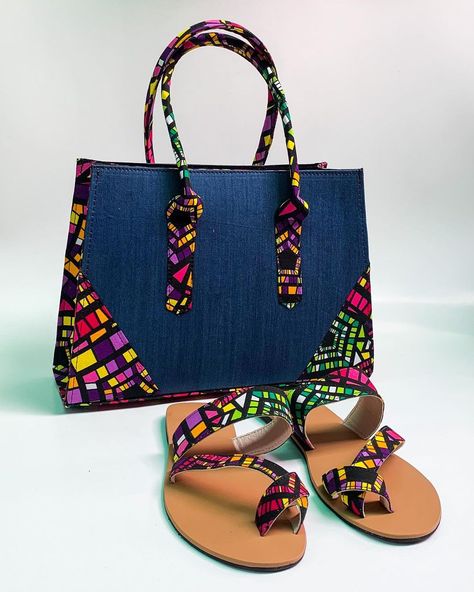 African Fabric Accessories, Ankara Bags, Modern Handbag, Handmade Fabric Bags, African Bag, Statement Handbag, Hand Bags For Women, African Accessories, Diy Bag Designs