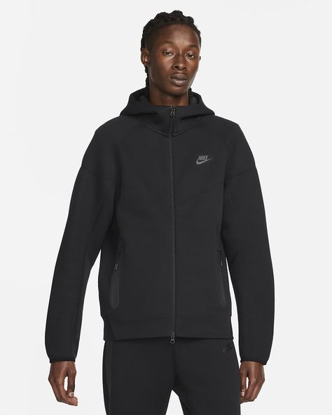 Nike Tech Fleece Hoodie, Womens Workout Shoes, Nike Sportswear Mens, Nike Windrunner, Nike Sportswear Tech Fleece, Tech Fleece Hoodie, Windrunner Jacket, Black Hoodie Men, Nike Brand