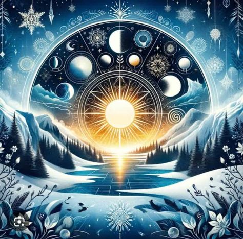 The Winter Solstice on June 21st in the Southern Hemisphere marks the shortest day and longest night of the year. It is a significant turning point, symbolizing rebirth and the gradual return of light. This is a powerful time for reflection, setting intentions, and connecting with the natural cycles. Below are the potential effects, recommended crystals, and rituals to harness the energy of the Winter Solstice.... https://kjahli.au/winter-solstice-june-21st-2024/ Winter Solstice Wallpaper, Winter Solstice Images, Winter Solstice Art, Solstice Aesthetic, Solstice Winter, Solstice Ritual, Winter Solstice Rituals, Solstice Art, Natural Cycles