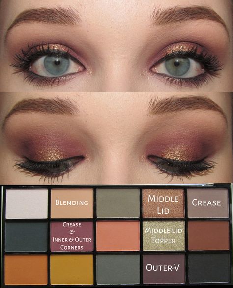 Revolution Palette Looks, Revolution Eyeshadow Palette Looks, Revolution Makeup Tutorial, Revolution Eyeshadow Palette, Makeup Revolution Palette, Makeup Revolution Eyeshadow, Revolution Palette, Makeup Life Hacks, Revolution Eyeshadow