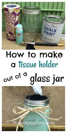 Chalk Paint Mason Jars, Diy Hanging Shelves, Mason Jar Projects, Mason Jar Flowers, Diy Jar Crafts, Wine Bottle Diy Crafts, Mason Jar Crafts Diy, Wine Bottle Diy, Floating Shelves Diy