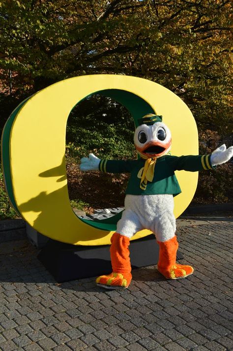 The Duck - University of Oregon Mascot Duck Memes, Oregon College, Oregon Football, Cool City, Ducks Football, Black Pool, Oregon Life, Thousand Dollars, Oregon Ducks Football