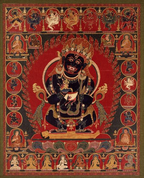 Tibetan Mandala, Buddhist Iconography, Nepal Art, Museum Of Fine Arts Boston, Thangka Painting, Tibetan Art, Tibetan Buddhism, Tibetan Buddhist, Buddhist Art