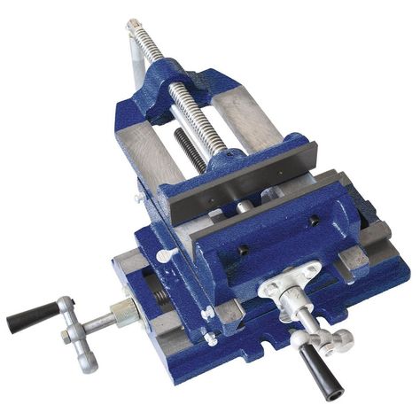 6" Cross Slide Vise Metal Mill, Drill Press Vise, Bench Clamp, Clamp Tool, Bench Vise, Pressed Metal, Woodworking Clamps, Metal Working Projects, Fixture Table