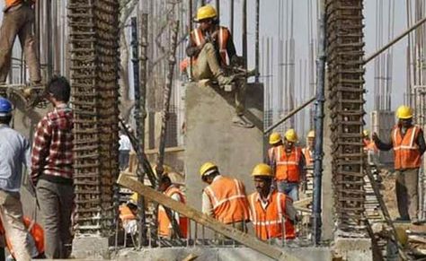 Centre Proposes Annual Surveys On Employment And Labour Force Architecture Company, Building Costs, Colored Ceiling, Graffiti Painting, Decorative Wall Panels, Construction Cost, Forced Labor, Art Theme, Floating Wall