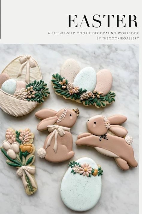 Cookies Easter Decorated, Easter Cookies For Kids, Easter Cookies Decorated Ideas, Easter Cookies Ideas, Easter Cookies Recipes, Easter Cookies Diy, Easter Cookies Decorated, Spring Sugar Cookies, Easter Cookie Decorating