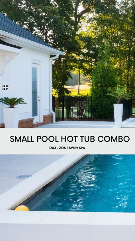 The small pool hot tub combo is the best of both worlds. It’s a patio with a deck, plus it has a spa, so you can swim or soak whenever you want! With all of these different water activities on your front porch, this is one alluring spot that will probably never go cold.
Small Pool Hot Tub Combo
hot tub combo
hottunpatio
Dual Zone Swim Spa
spa combo
hot tub combo and spa Pool Hot Tub Combo, Garden Hot Tub, Hot Tub Garden, Tub Pools, Pool And Spa, Swim Spa, Small Pool, Pool Hot Tub, Water Activities