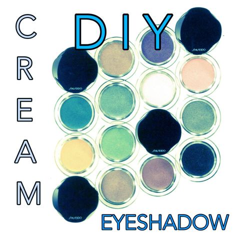 DIY Cream Eyeshadow/Lip Tint - So Easy & Fun To Make! - Musely Diy Cream Eyeshadow, Eyeshadow Recipe, Broken Eyeshadow, Iridescent Eyeshadow, Diy Eyeshadow, Creamy Eyeshadow, Diy Cream, Contact Lens Case, Small Container