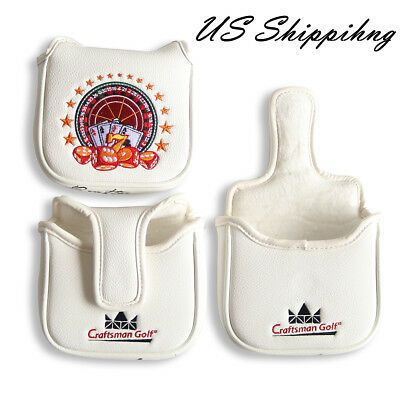 Putter Cover, Head Covering, Baby Shoes, Golf, Square