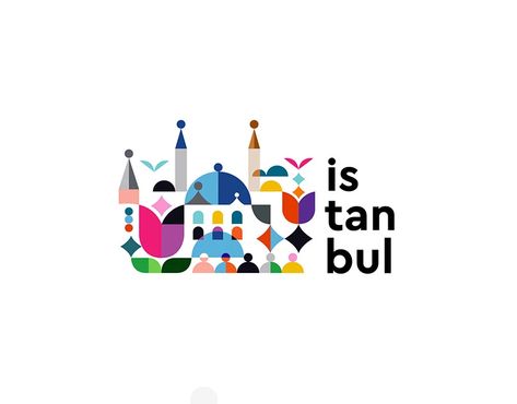 City Design Branding Projects | Photos, videos, logos, illustrations and branding on Behance City Branding Design, City Logos Branding, Istanbul Logo, City Logos Design, Skyline Logo, Conference Branding, Place Branding, Tourism Logo, Destination Branding