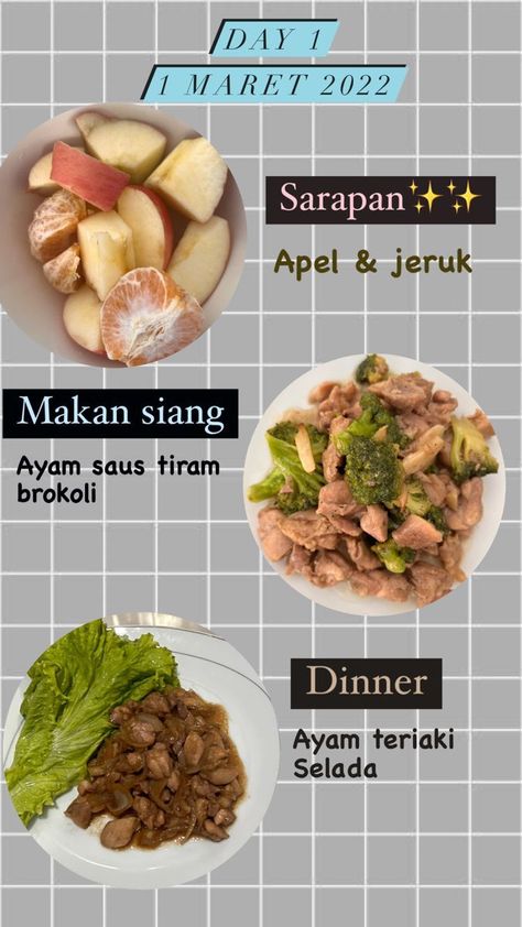 How to choose the right healthy diet plan for#dietsehatdanseimbang #dietsehatdanmurah #makananrendahgula #makananrendahkolesteroltinggi #makananrendahkarbohidrat #makananrendahkalori Defisit Kalori Plan, Diet Meal Plan Indonesia, Tips Diet Sehat, Menu Makanan Diet, Bekal Diet, Sarapan Diet, Menu Sehat, Makanan Rendah Kalori, Menu Sarapan Sehat