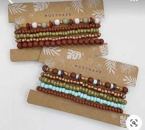 Packaging Bracelet Ideas, Bracelet Packaging Ideas Diy, Diy Bracelet Packaging, Ankle Bracelets Diy, Bracelet Packaging, Stone Bead Jewelry, Bracelets Handmade Diy, Beaded Necklace Diy, Bead Charms Diy