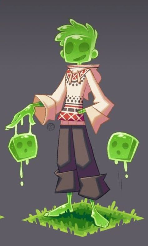 Slime Character Design Male, Minecraft Slime, Big Ban, Minecraft Things, Minecraft Drawings, Minecraft Pictures, Doodle Characters, Minecraft Anime, Minecraft Characters