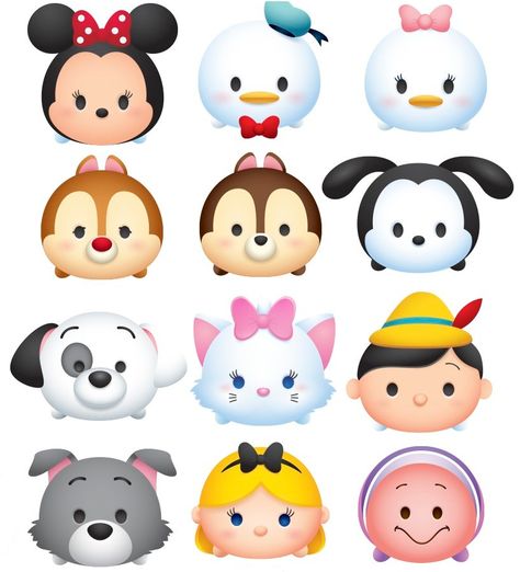 Tsum Tsum Printable, Disney Princess Tsum Tsum, Disney Tsum Tsum Characters, Tsum Tsum Wallpaper, Tsum Tsum Disney, Tsum Tsum Party, Tsum Tsum Characters, Tsum Tsum Mickey, Idee Cricut