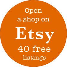 Hey, creative friends: Get started selling on Etsy with 40 free listings. Follow the link: http://etsy.me/2CayewH #etsy #40free #etsypromo Opening An Etsy Shop, Handmade For Sale, Gift Inspiration, E 40, Head Start, Items For Sale, Etsy Store, Etsy Listing, Selling On Etsy