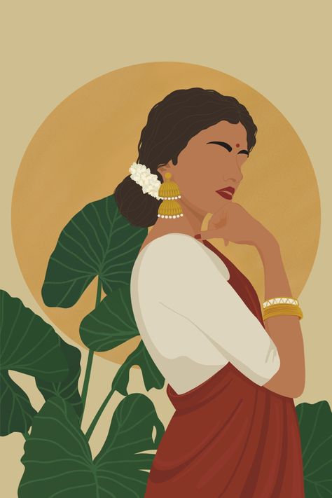 Add this ethnic piece in your home decor. Visit the link to my etsy shop to shop the collection Indian Pop Art Illustrations, Indian Illustration Culture, Indian Women Illustration, Indian Illustration Art, Indian Woman Illustration, Indian Collage, Indian Woman Art, Candle Photography Dark, Easter Videos