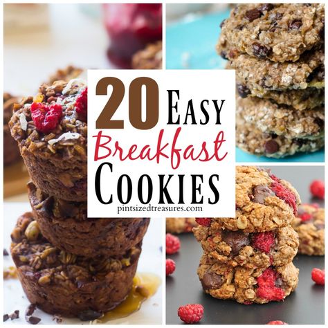 easy breakfast cookies recipes Breakfast Cookies For Kids, Pumpkin Breakfast Cookies, Carrot Cake Recipe Easy, Breakfast Cookie, Oatmeal Breakfast Cookies, Breakfast Cookie Recipe, Pumpkin Breakfast, Breakfast Cookies Healthy, Granola Breakfast